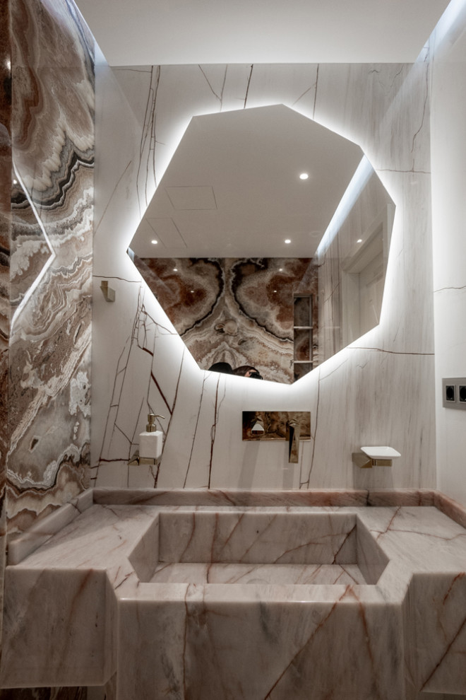 Ремонт квартиры в ЖК "Рассказово", 68 кв.м. в стиле ар-деко