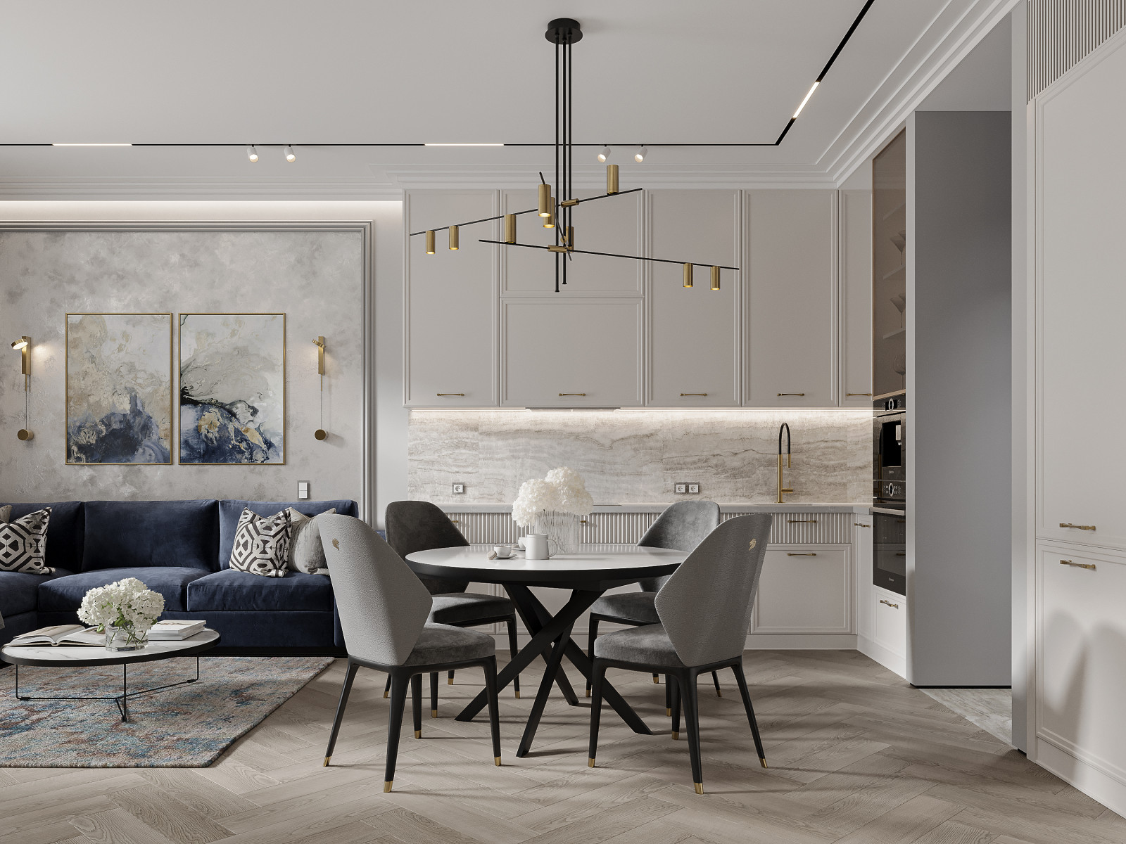 Дизайн квартиры в ЖК Русская Европа