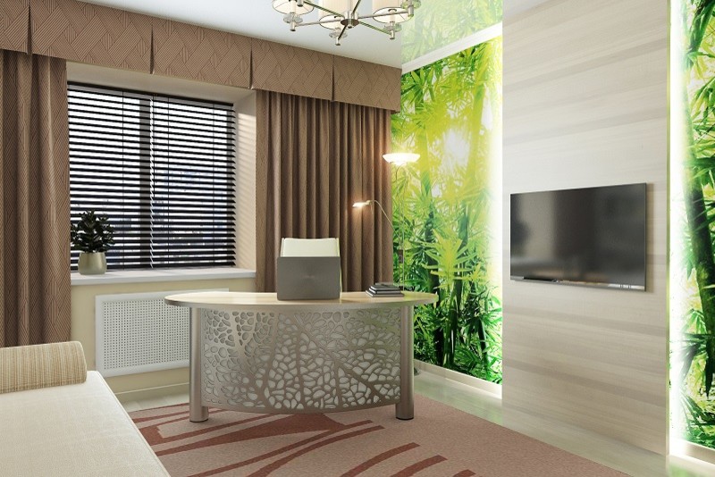 КАБИНЕТ В КВАРТИРЕ