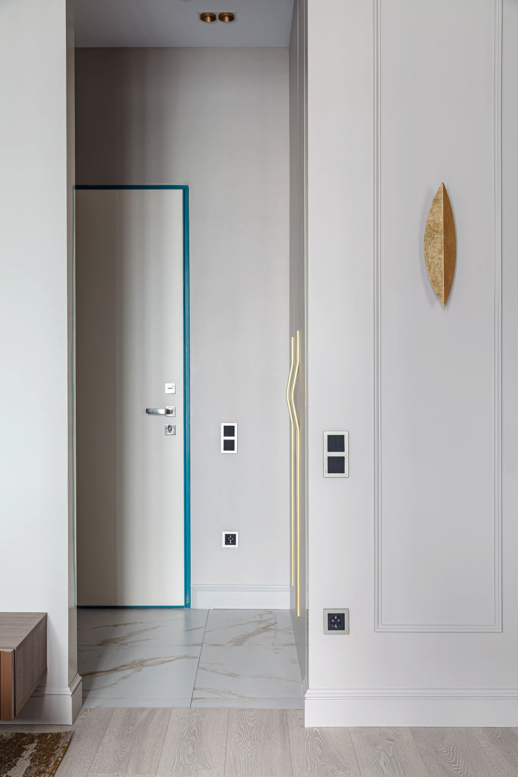 Квартира с золотом