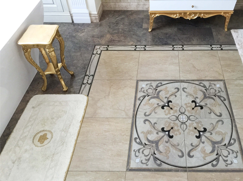 Дизайн интерьера дома в классическом стиле. Реализованный проект.