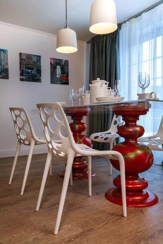 Поп- гостиная и арт -кухня (Дачный ответ НТВ)