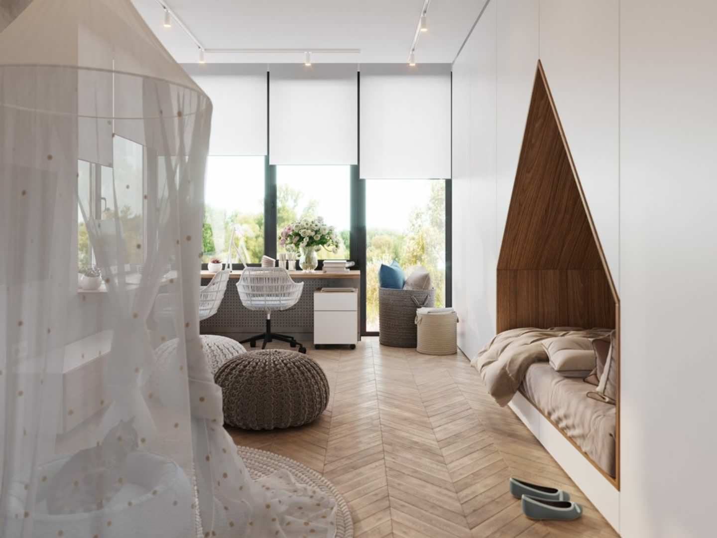 Дизайн интерьера 20 м2