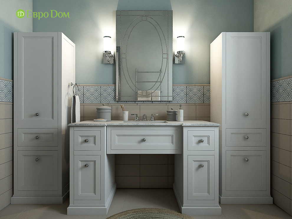 Дизайн интерьера коттеджа 490 кв. м в современном стиле