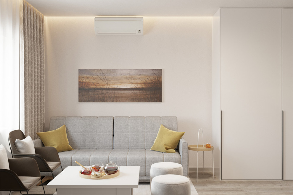 Дизайн однокомнатной квартиры Петроглиф Парк