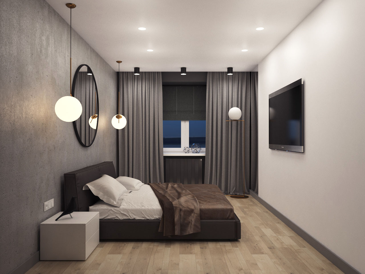 Интерьеры трехкомнатной квартиры в ЖК "Изумрудный" г. Самара