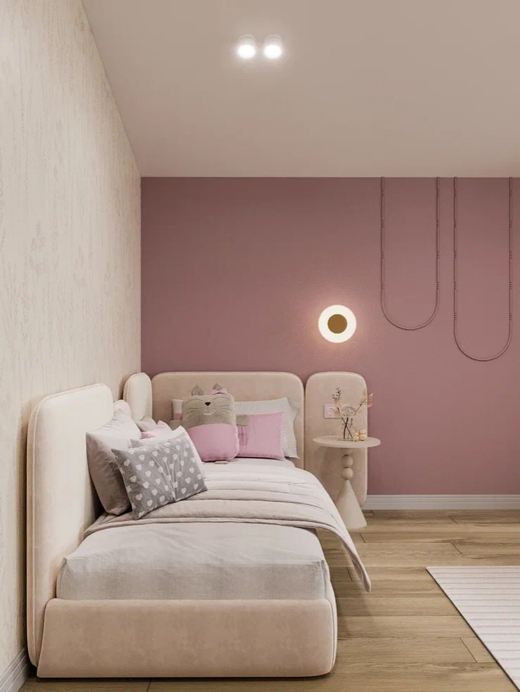 Обложка проекта: Спальня для девочки 20 кв.м.