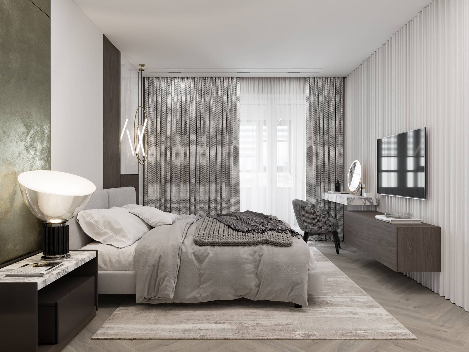 Дизайн трёхкомнатной квартиры на Смоленской улице | Санкт-Петербург | Россия |