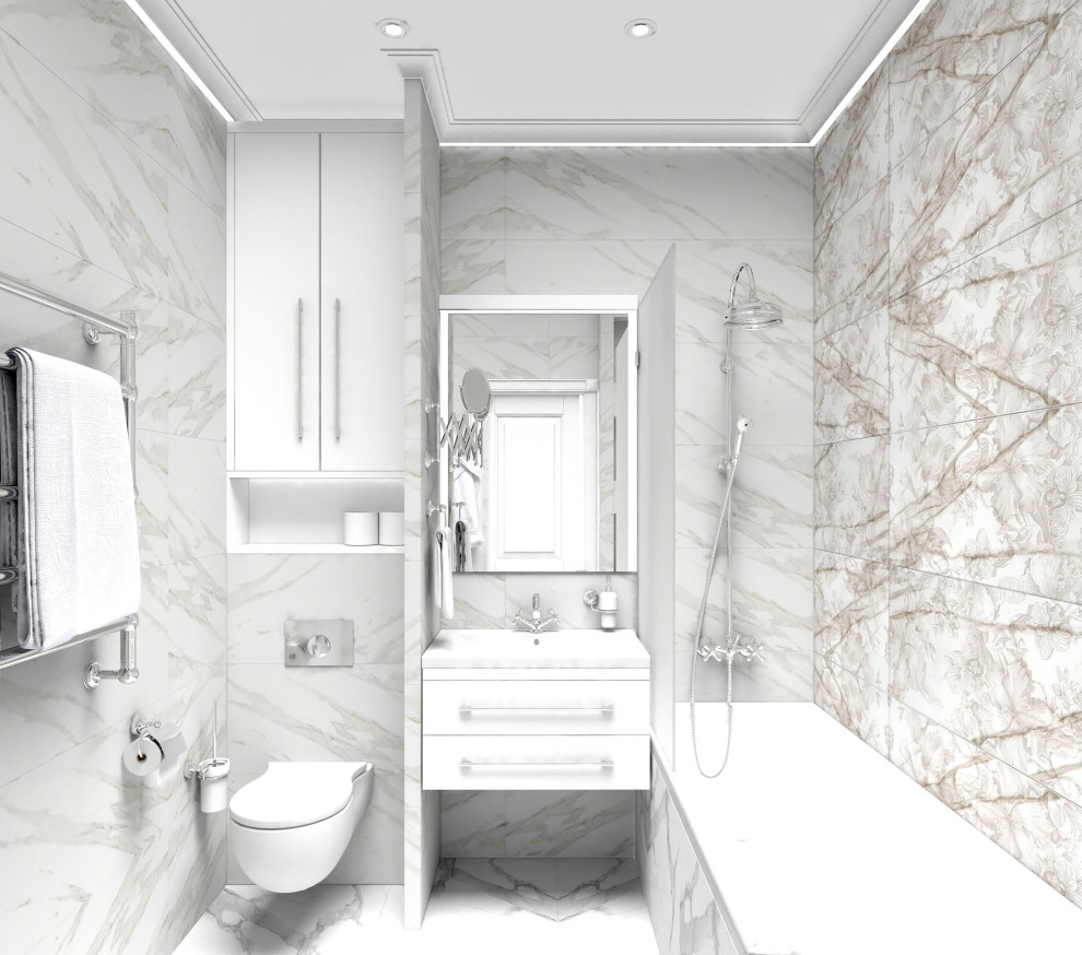 Дизайн проект однокомнатной квартиры