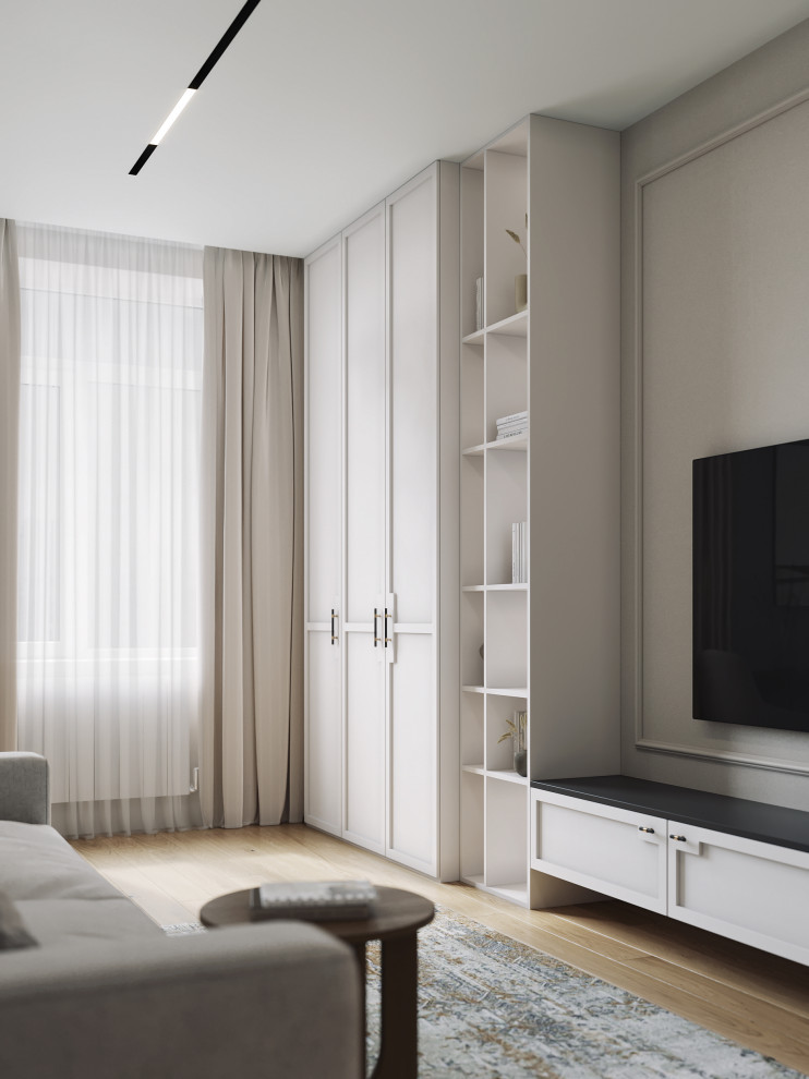 Дизайн-проект 3-х комнатной квартиры в Москве, 65 кв.м