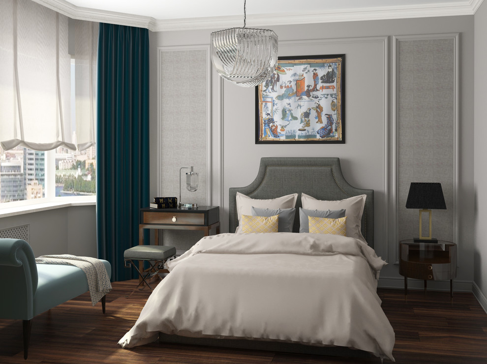 Проект спальни в ардеко