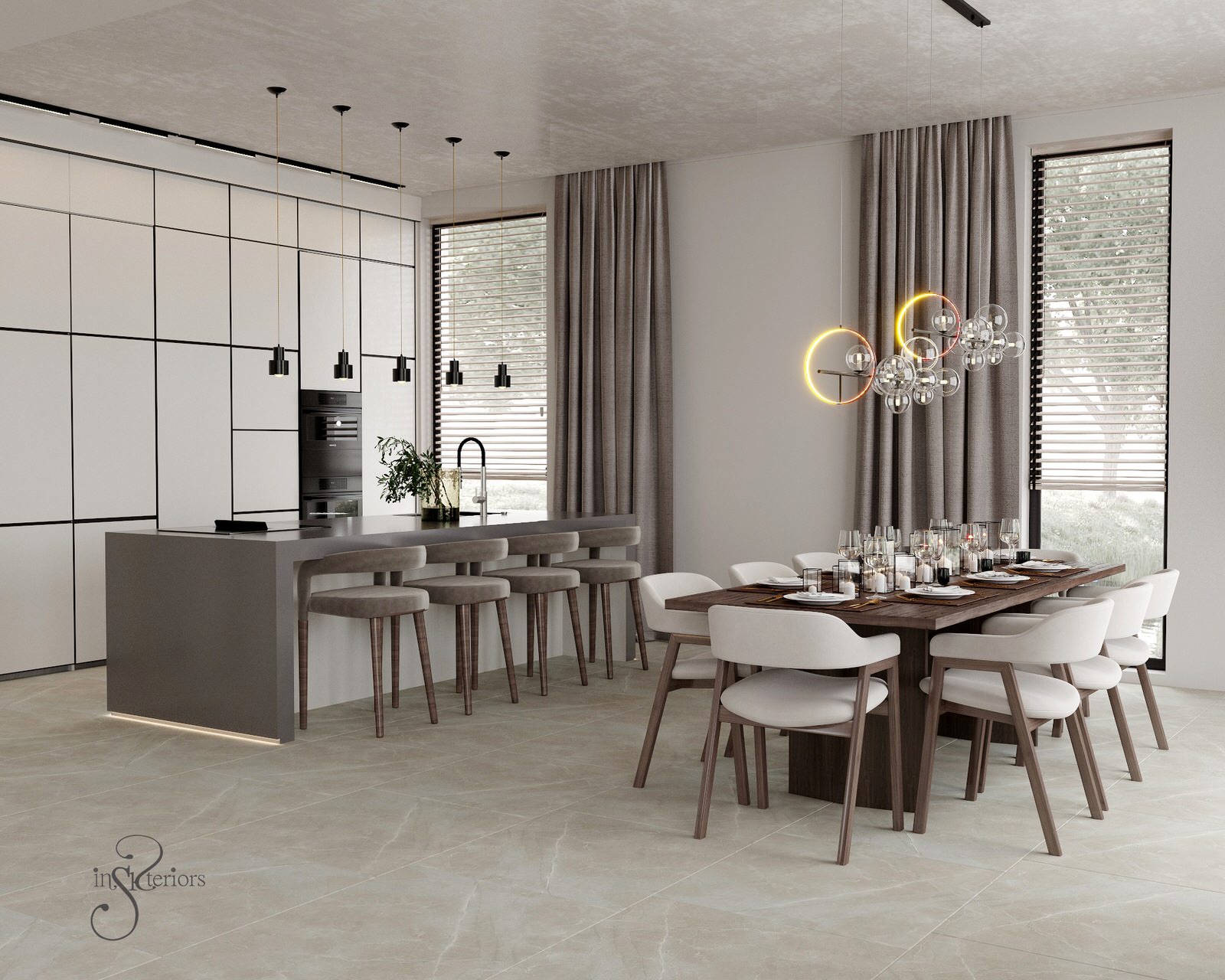 Дом в стиле хай-тек в Краснодаре