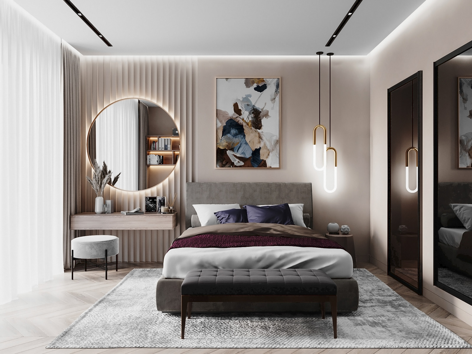 Bedroom Rendering Compilation