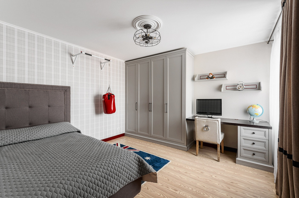 Houzz тур: Квартира в Красноярске с антресолями над кроватью