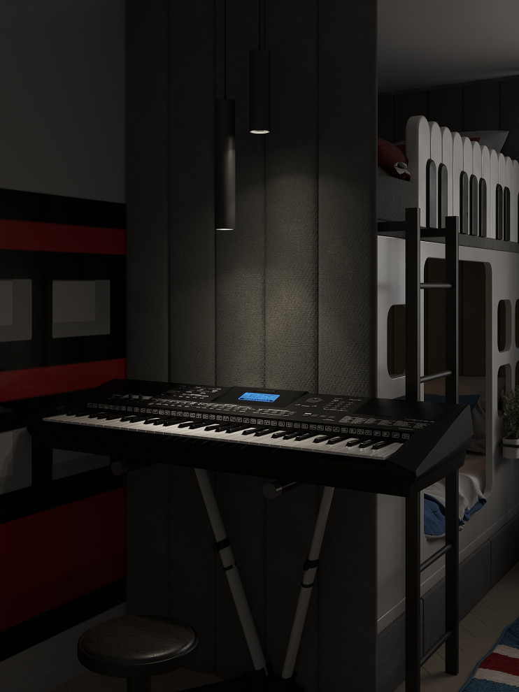 Обложка проекта: Детская с музыкально-Лондонской тематикой для трёх сестричек