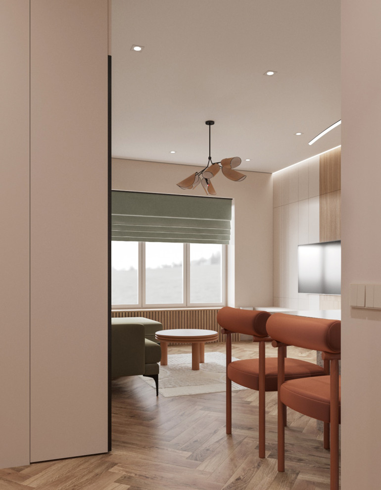 Дизайн-проект для семьи с двумя  маленькими детьми