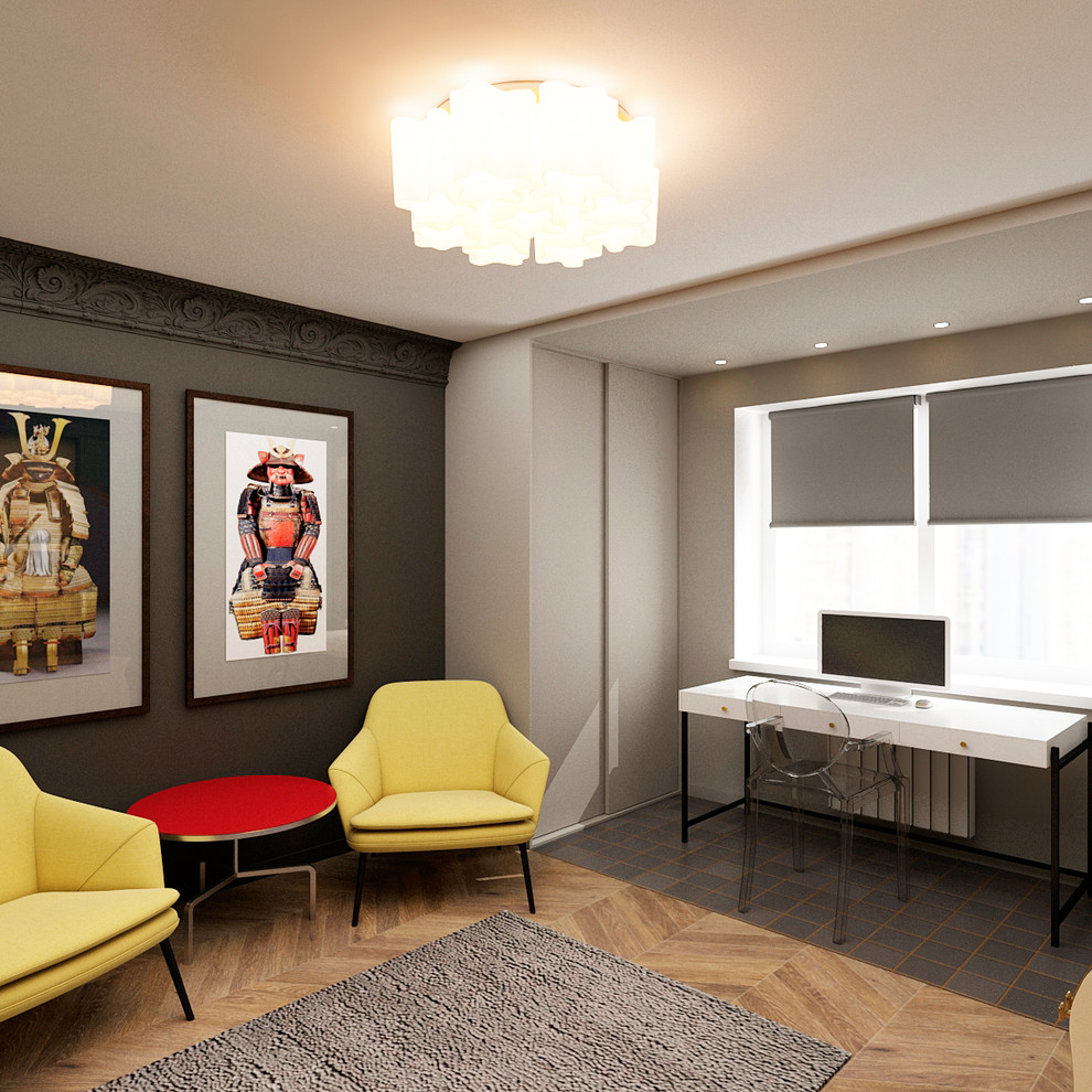 Проект однокомнатной квартирки "Костюм самурая"