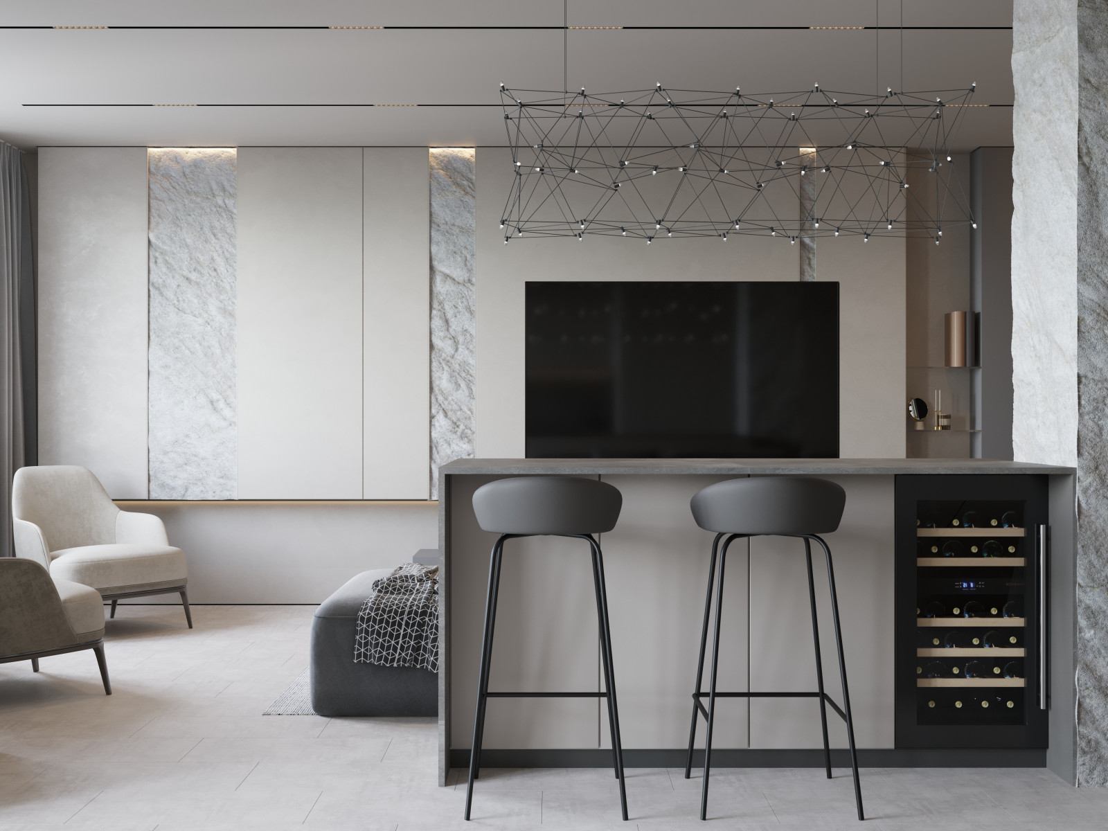 Минималистичный дизайн квартиры