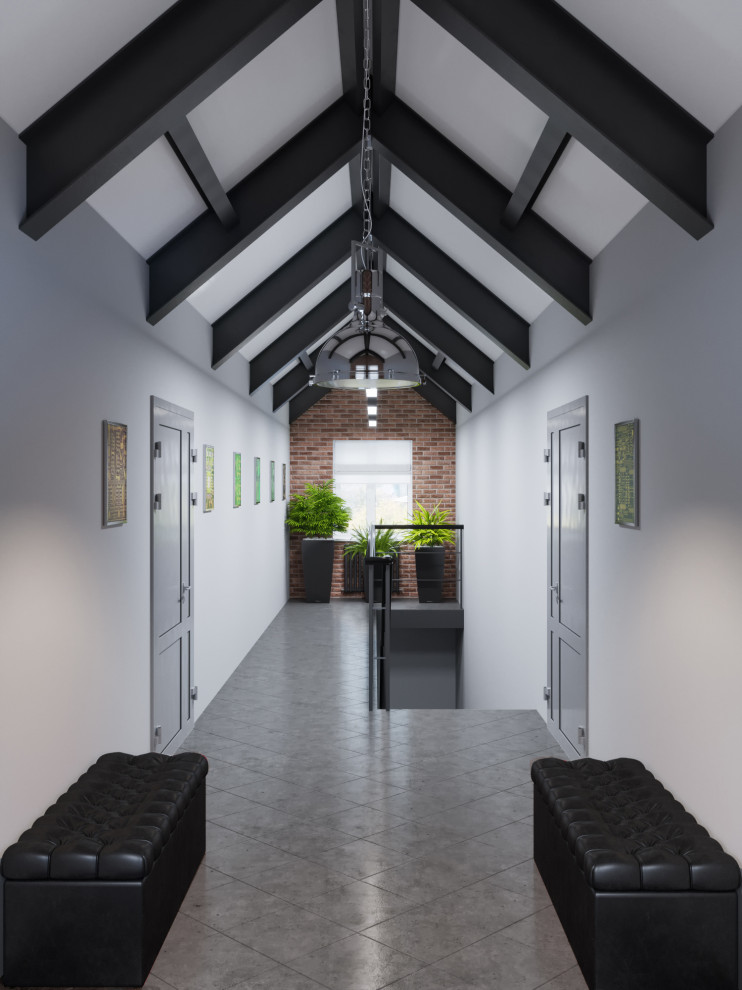 Офис на мансардном этаже