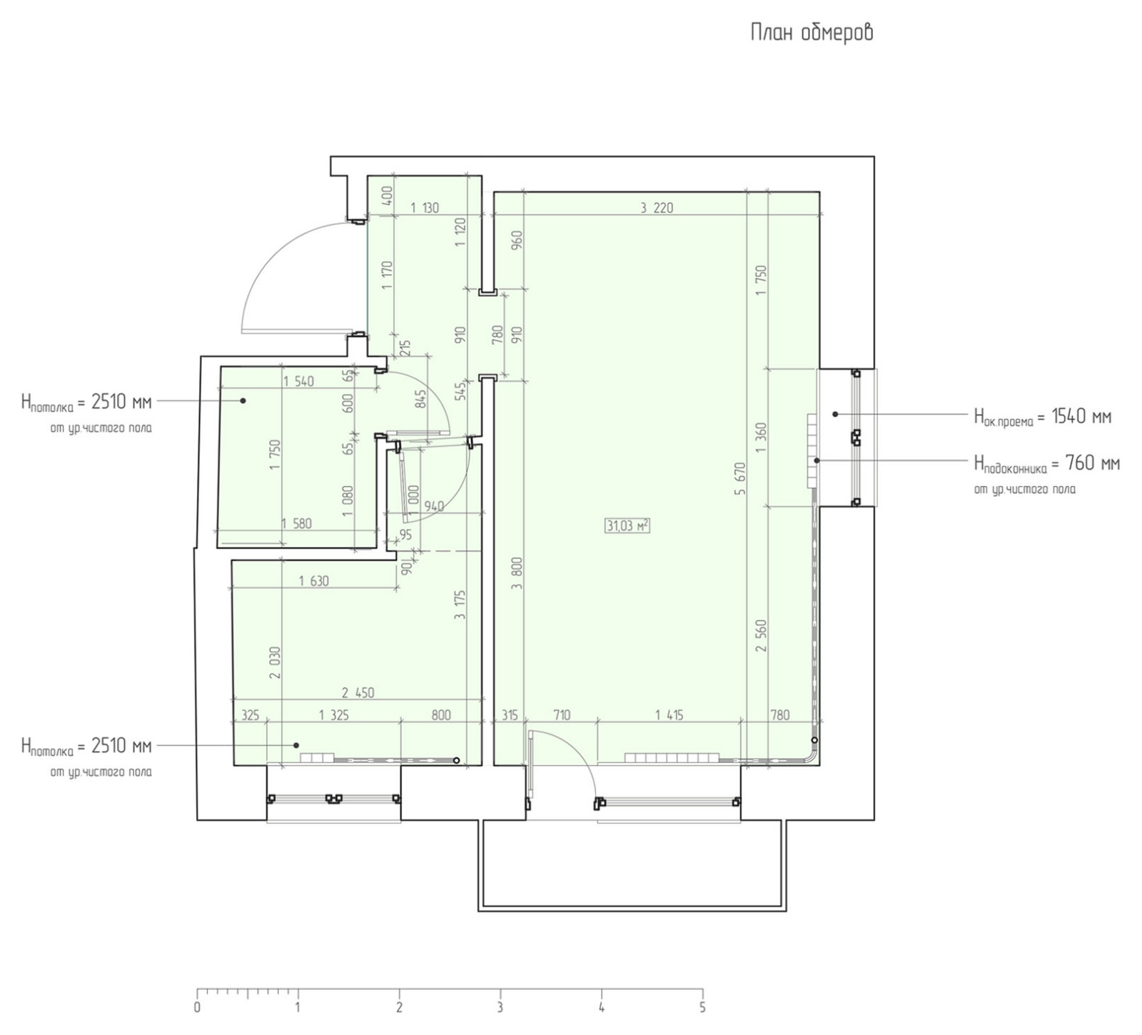 Однокомнатная квартира в Москве