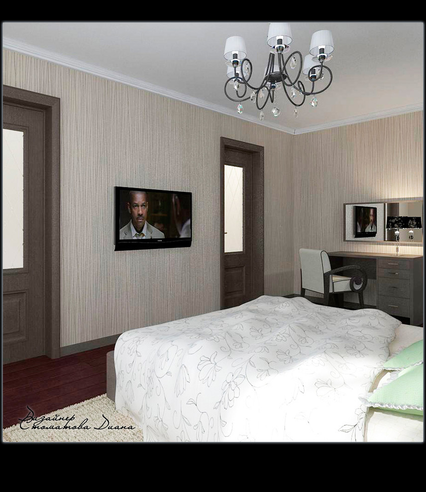 Квартира "классика в зеленом"