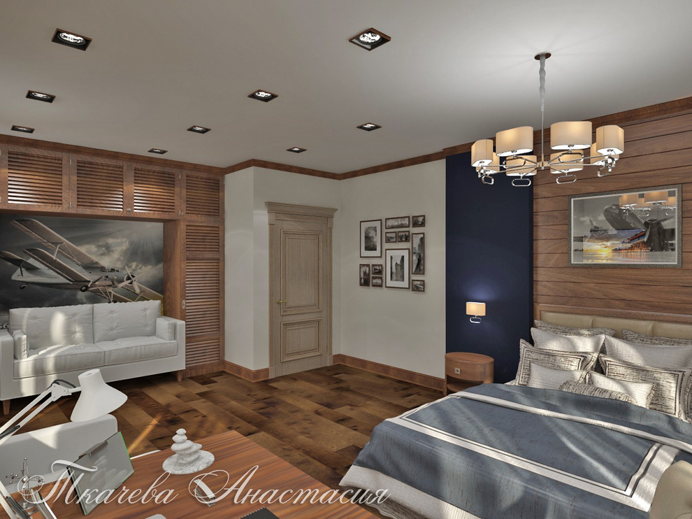 Спальни в доме на Красной поляне