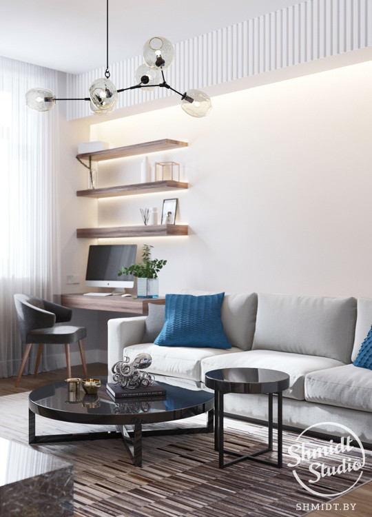 Проект интерьера "Stalinka", Минск, 70м.кв