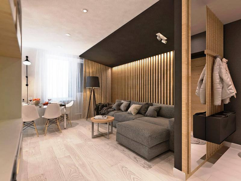 Обложка проекта: Трехкомнатная квартира ЖК "Брусилово"