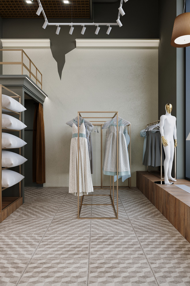 Интерьер магазина домашнего текстиля "ETWAS" - 58,6 кв.м.