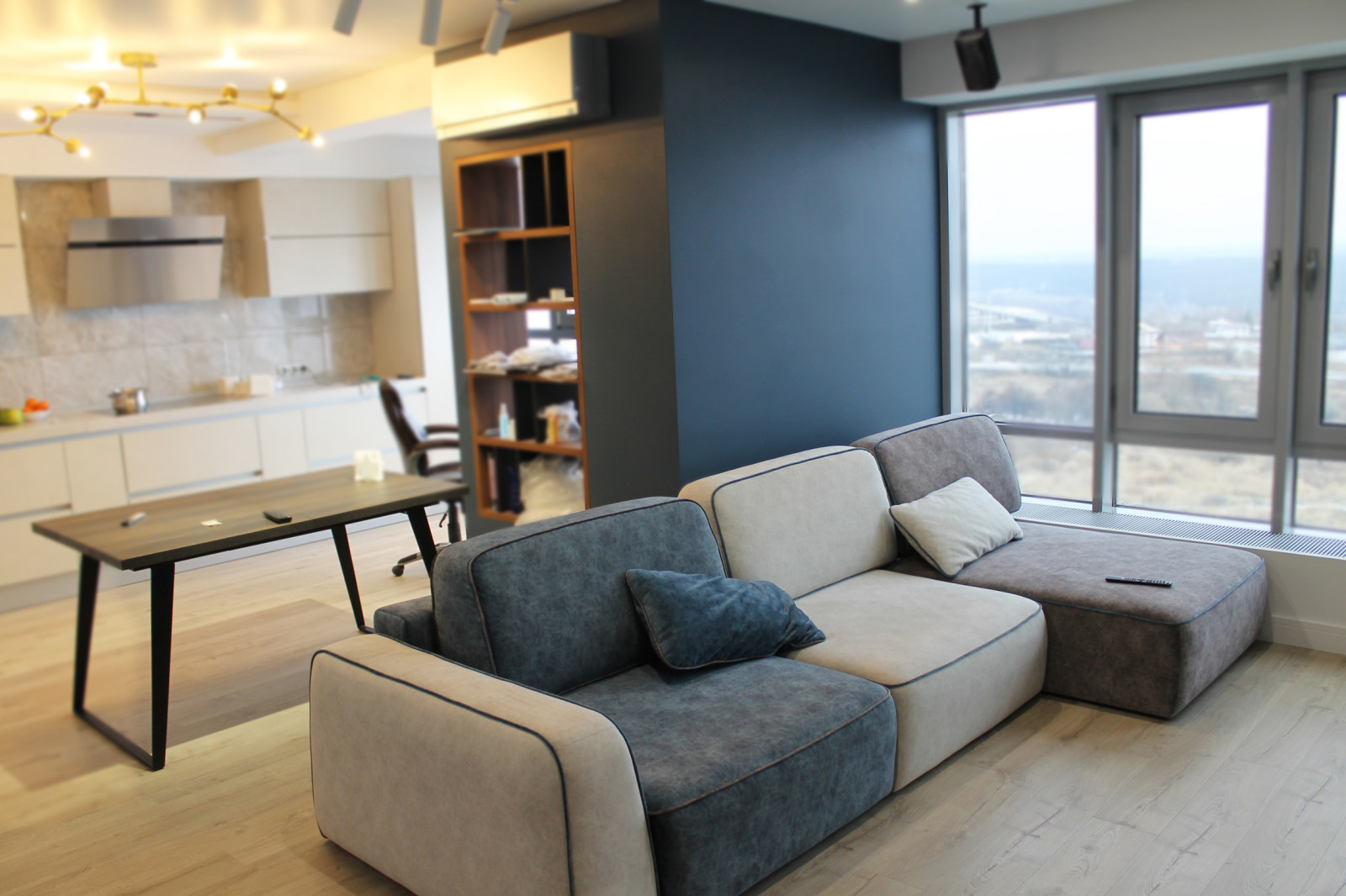 Реализация дизайн-проекта квартиры в ЖК "Комфорт Парк", г.Калуга