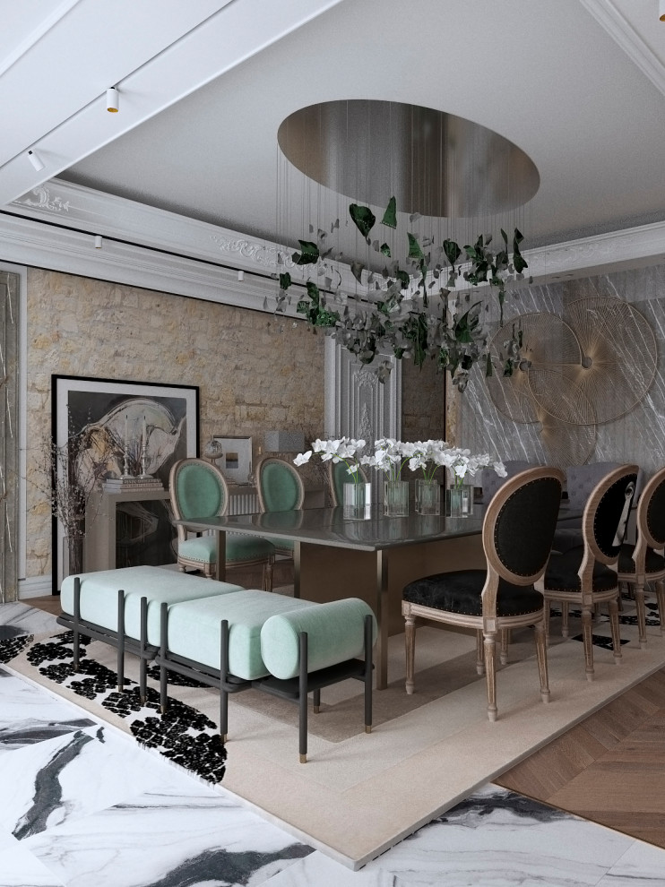 Особняк Алексея Ягудина и Татьяны Тотьмяниной. Столовая