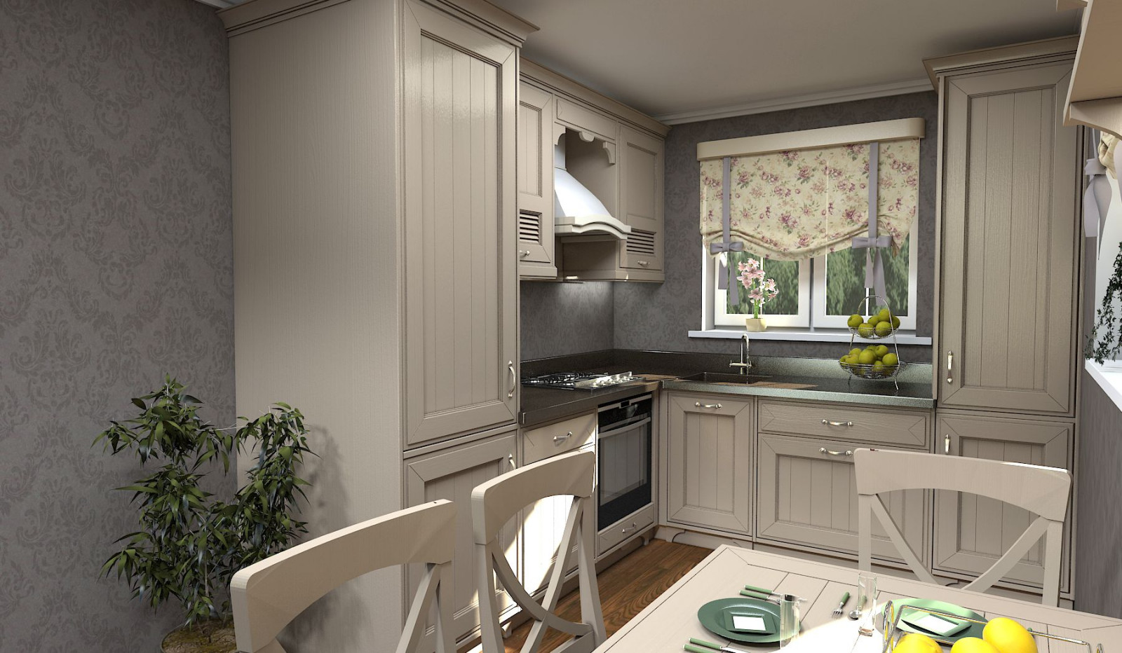 Индивидуально проектирование и изготовление кухонь.