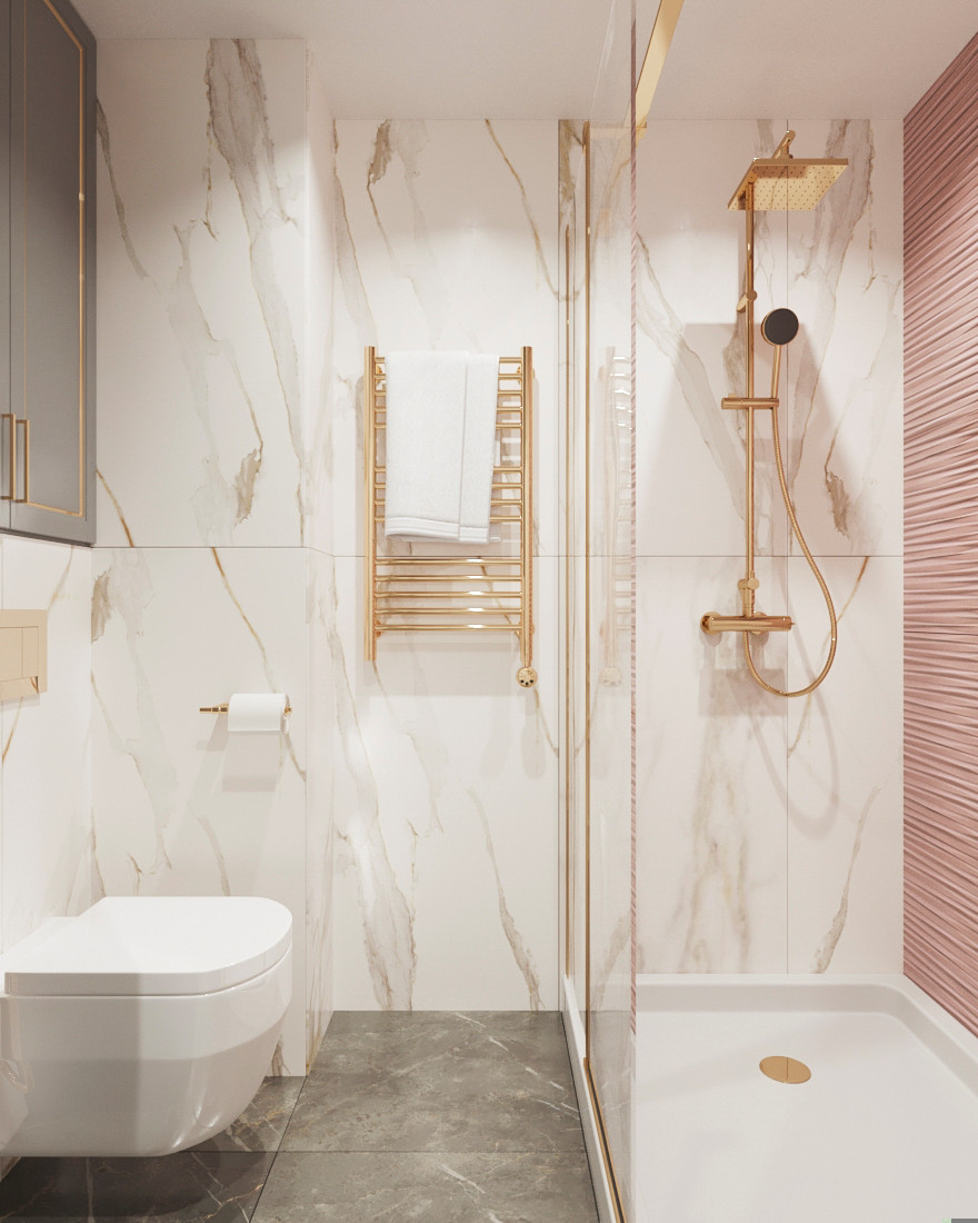 Дизайн однокомнатной квартиры 37 м2