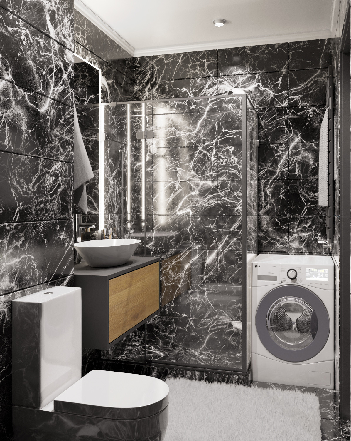 Interior Design in minimalistic style