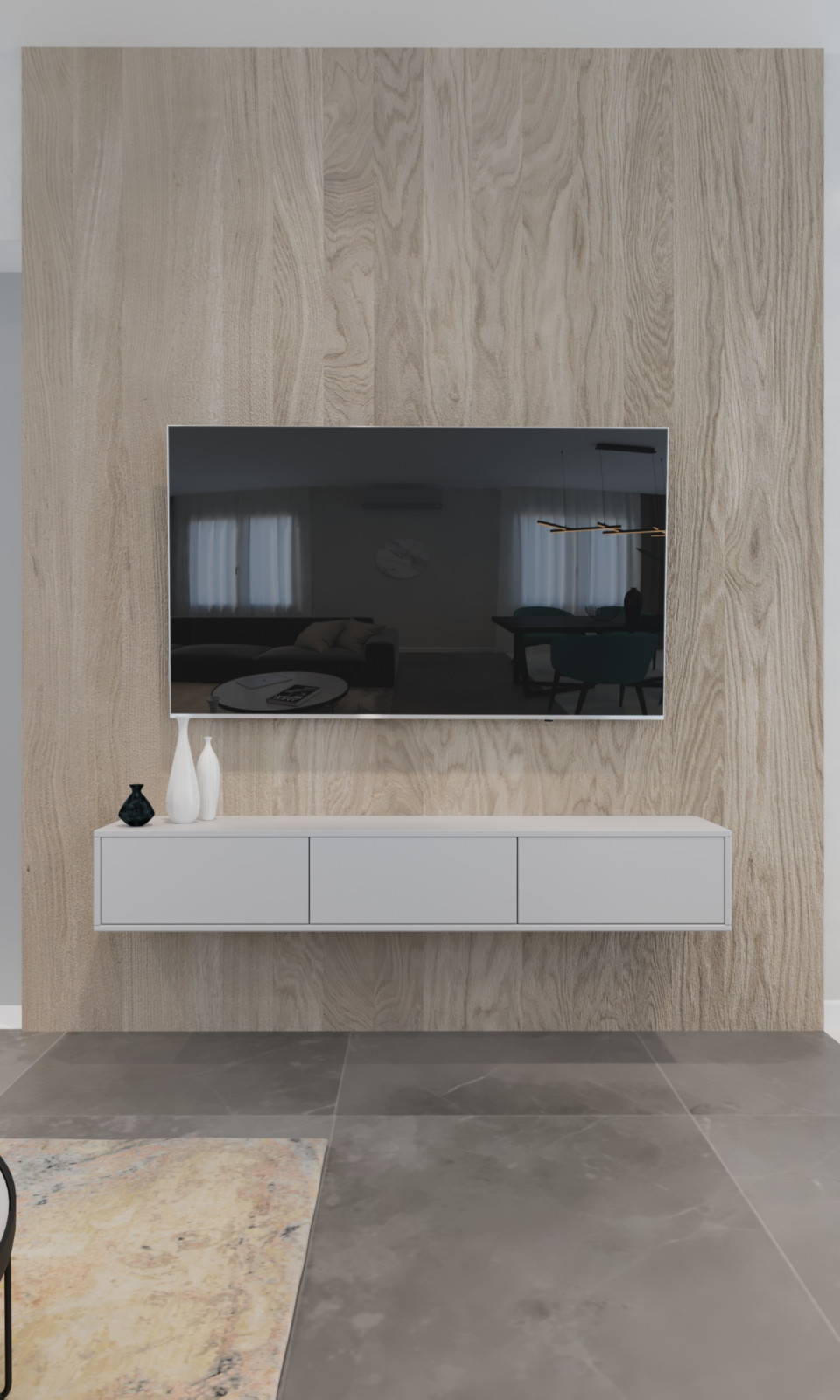 Кухня-гостиная загородного дома в Санкт-Петербурге.