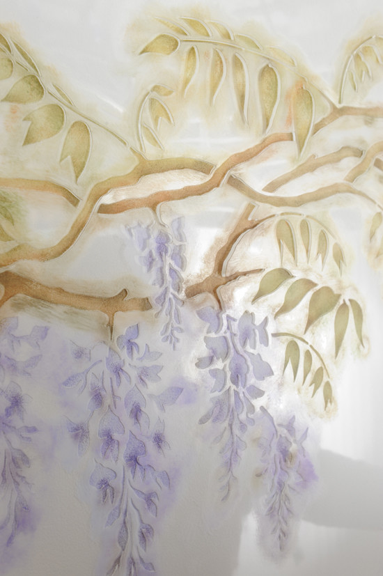 DIY: Роспись стен с помощью трафарета, или Дизайн обоев своими руками