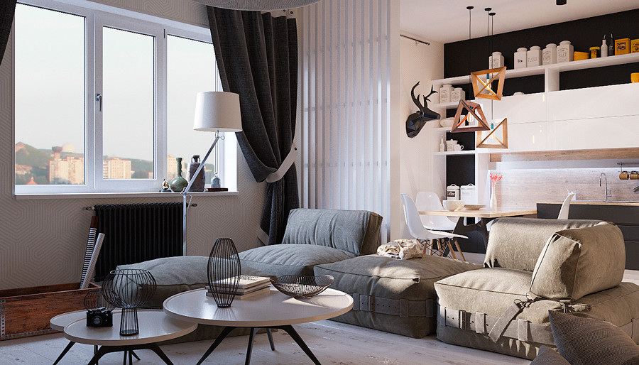 Проект интерьера по ул. Ватутина в г. Владивостоке