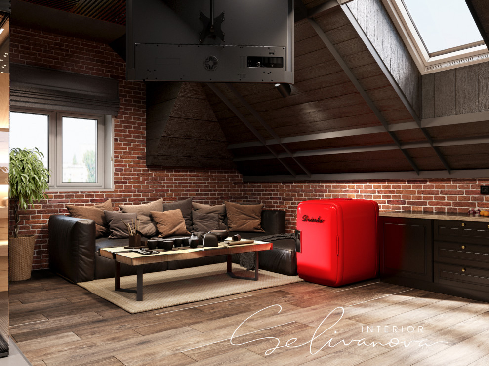 Комната отдыха с сауной в частном доме