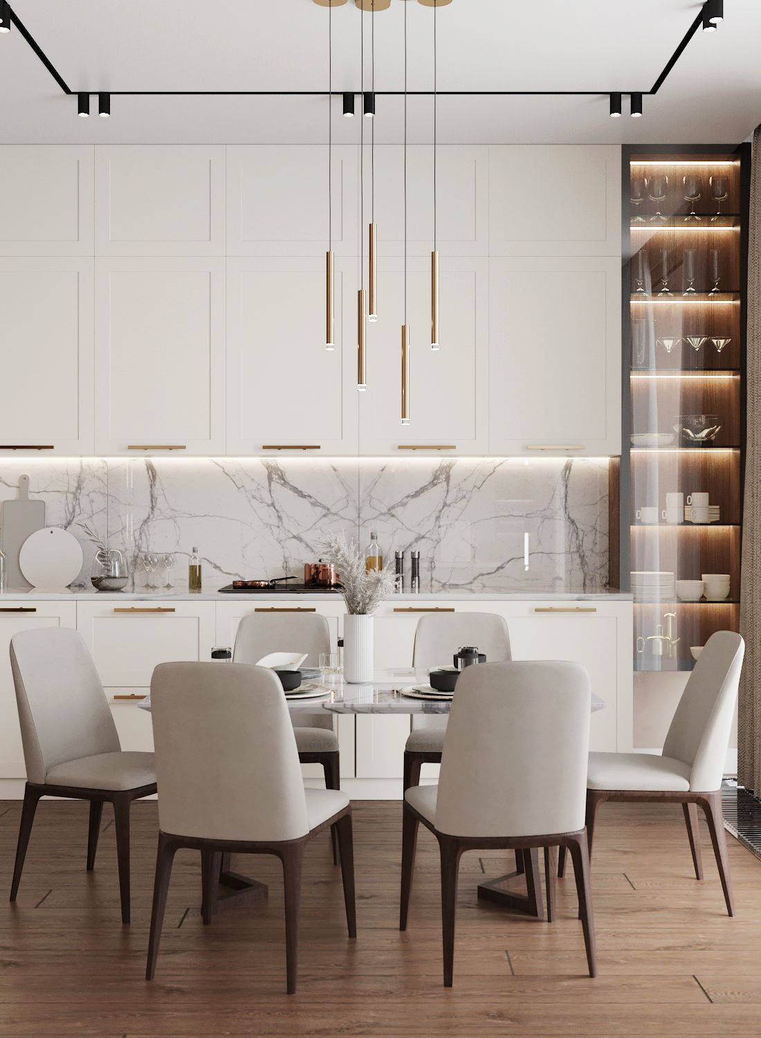 Современная двухуровневая квартира