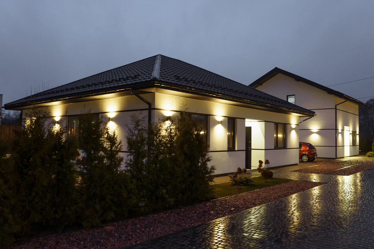 Build project. Cottege complex