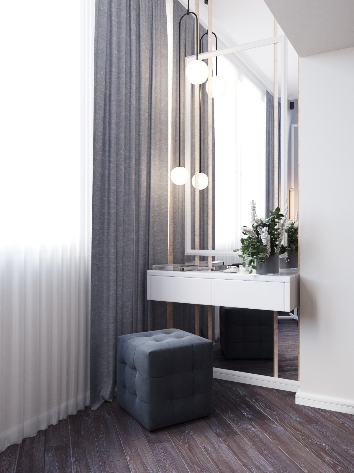 Квартира девушки, Москва