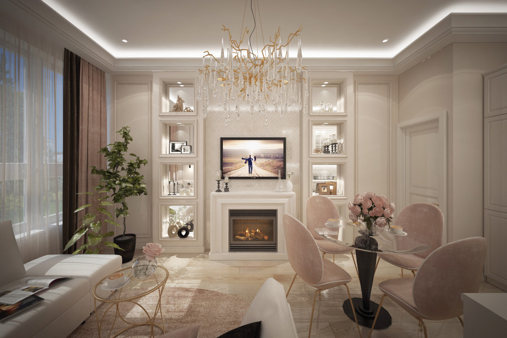 Обложка проекта: ДИЗАЙН КВАРТИРЫ ЖК «СЕРДЦЕ СТОЛИЦЫ» 65м2