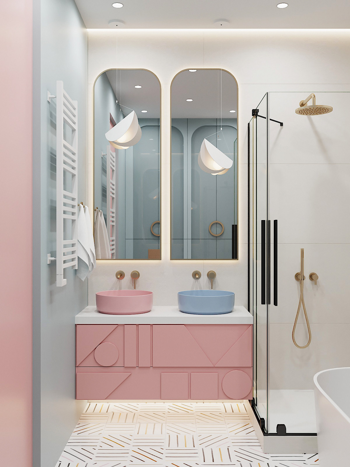 Семейное счастье: светлая квартира с двумя детскими в ЖК «Медный 3.14»