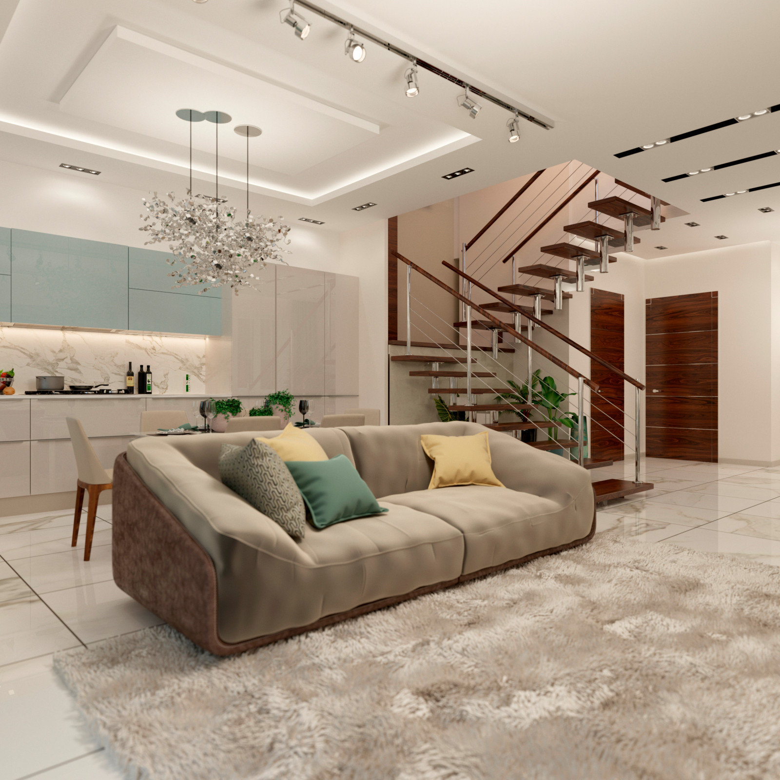 Таунхаус для большой и дружной семьи. Вторая "половина".