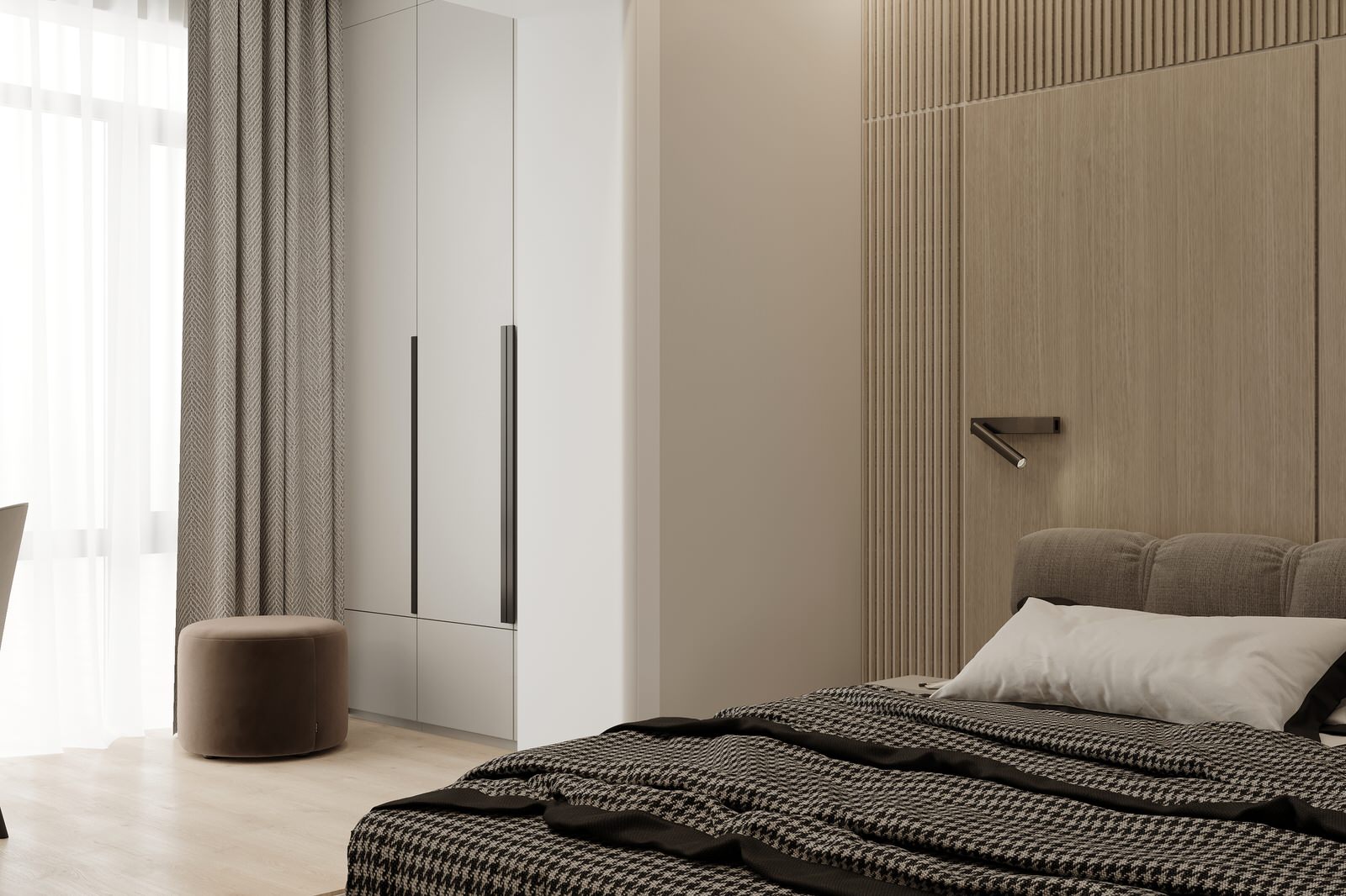 Minimalist apartment 120 m2