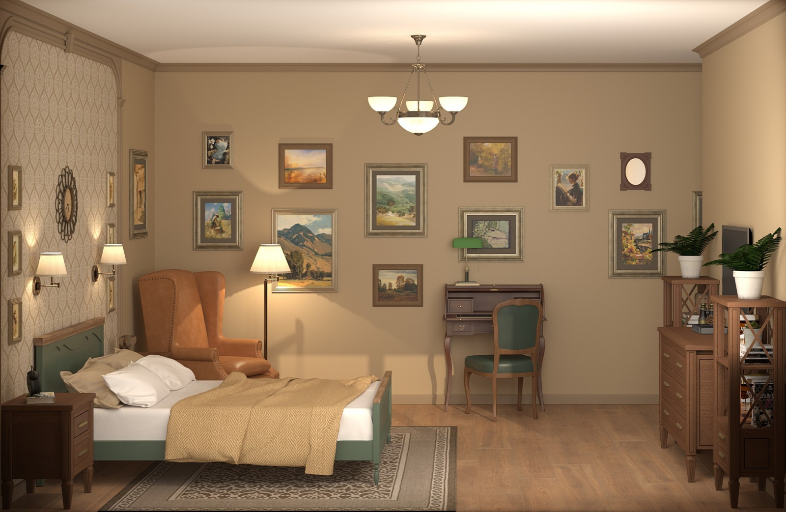 Обложка проекта: Дом, где ценят старину