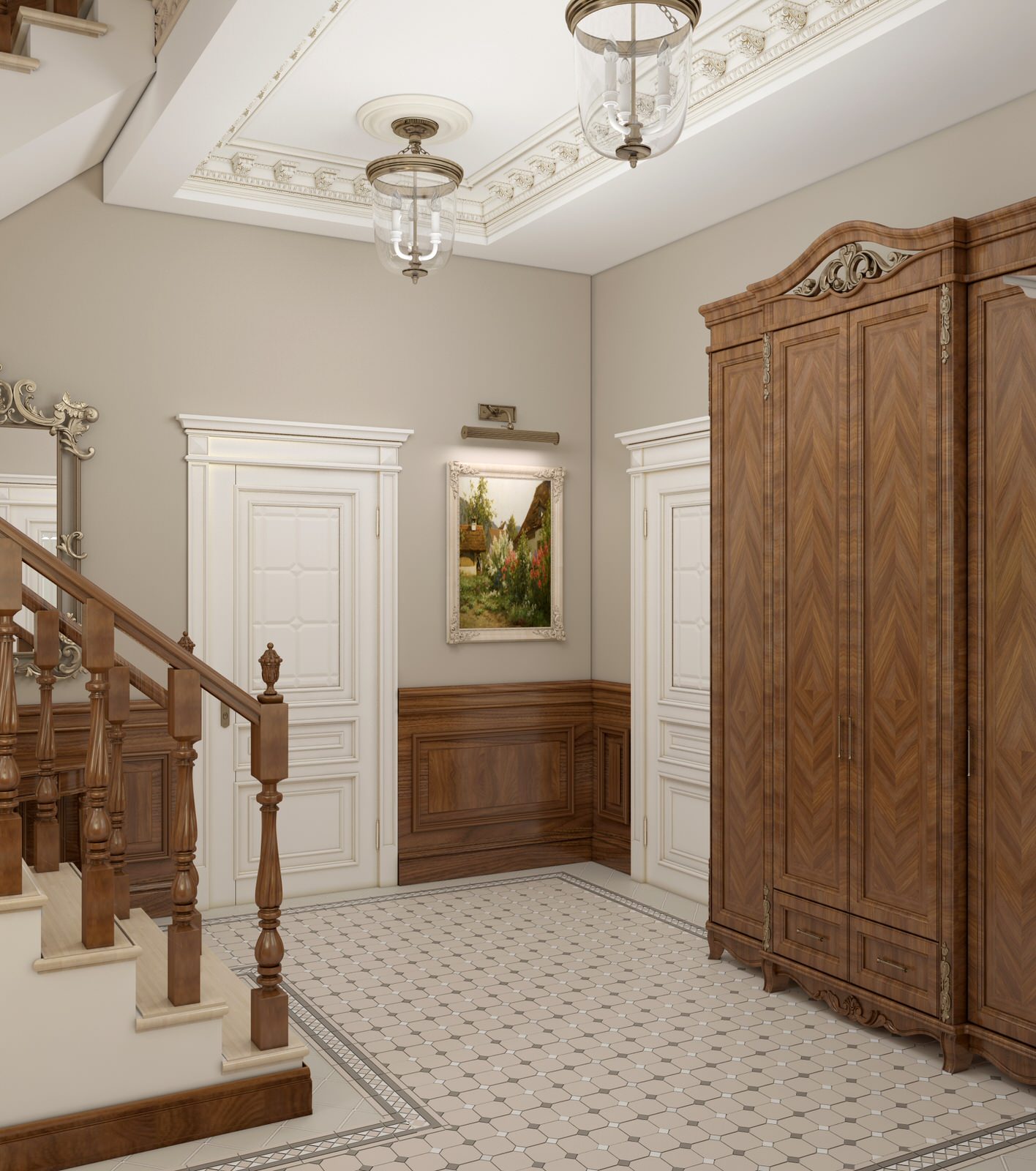 Дом в классическом