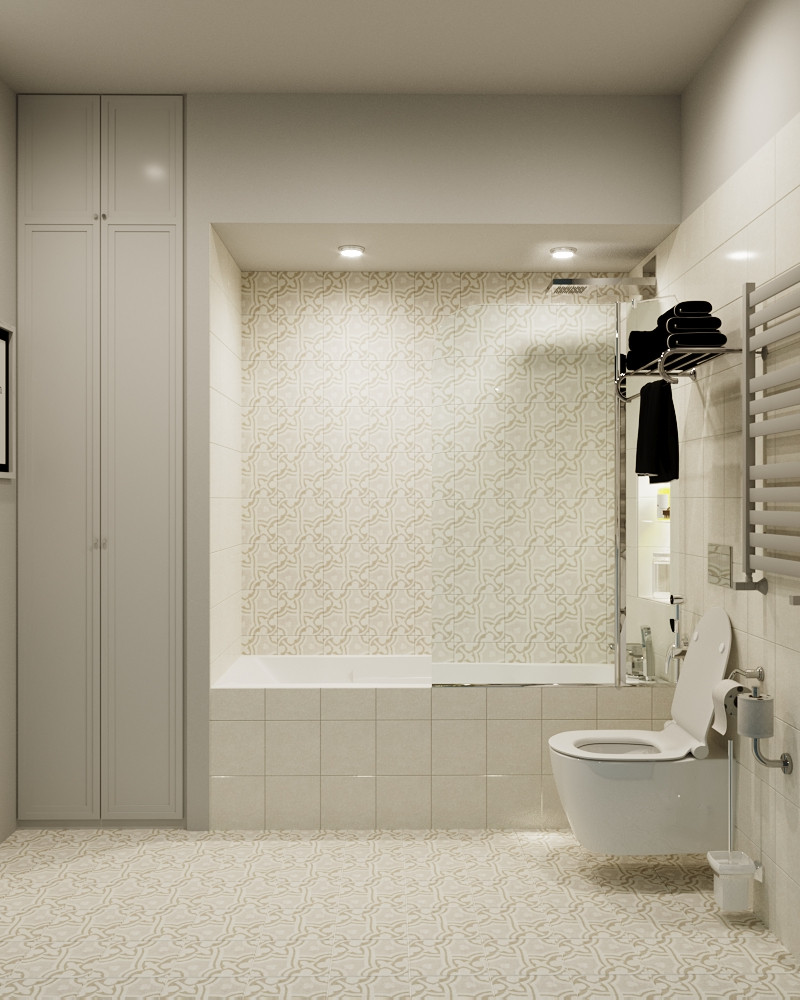 Обложка проекта: Семейная ванная комната