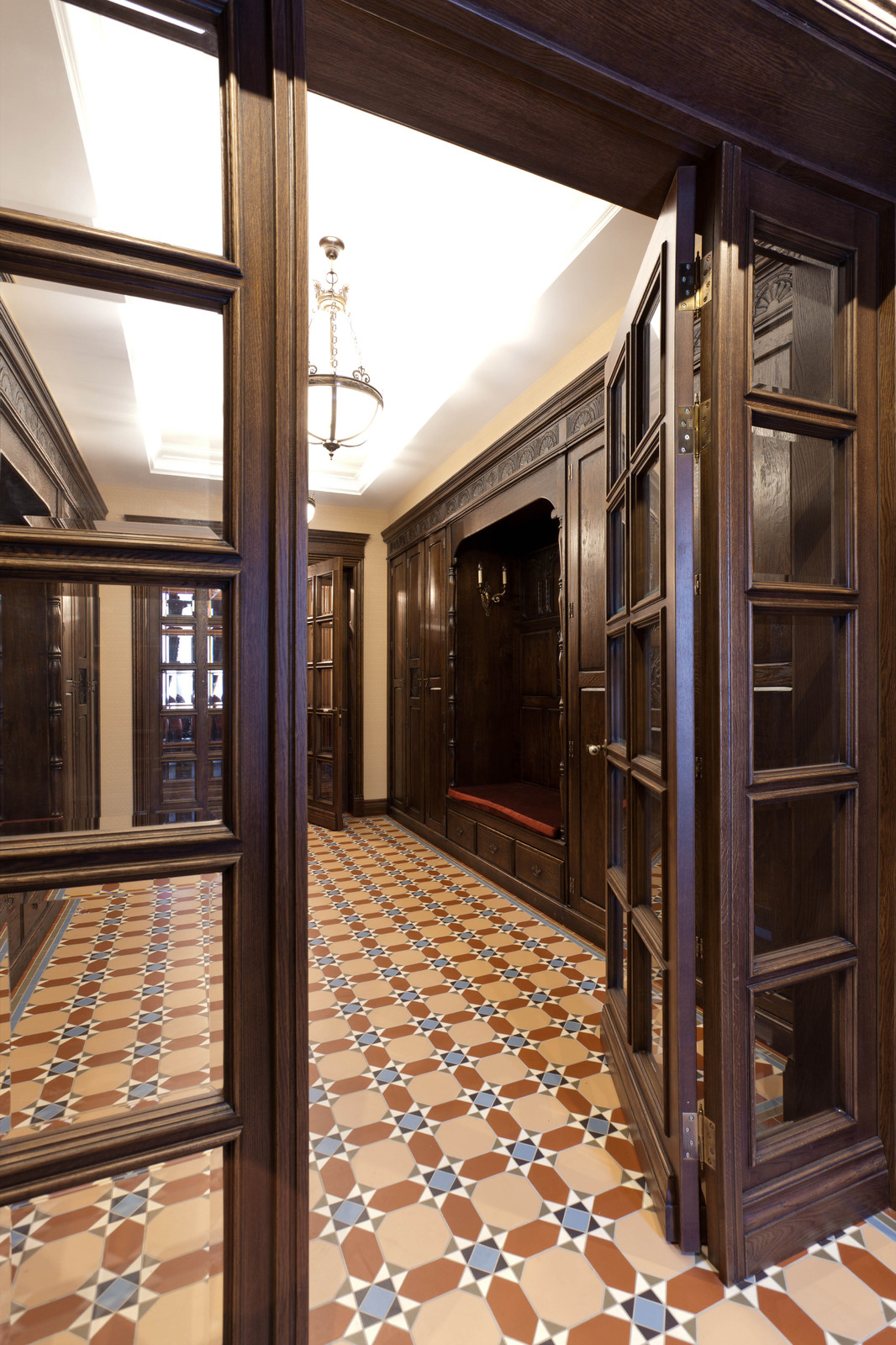 Обложка проекта: Прихожая в классическом английском стиле