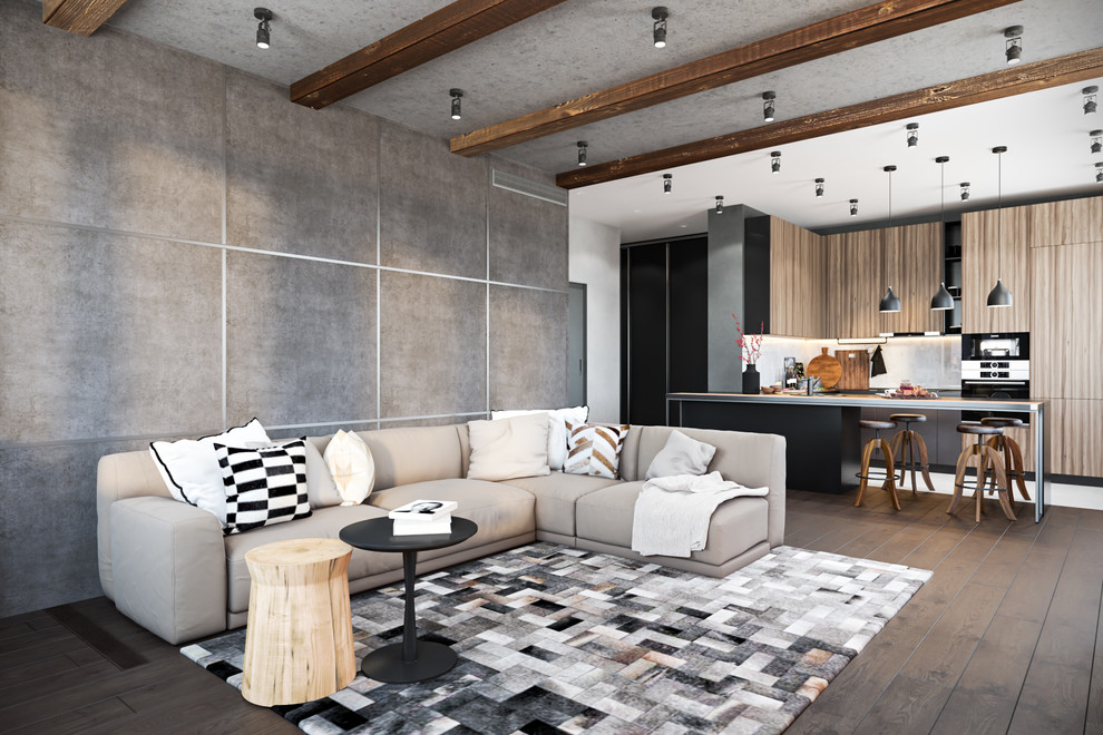 Квартира 67 кв.м. в современном стиле в ЖК Савеловский Сити